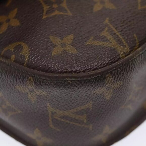 LOUIS VUITTON Monogram Saint Cloud GM Shoulder Bag M51242 LV Auth 88587 - Picture 4 of 16